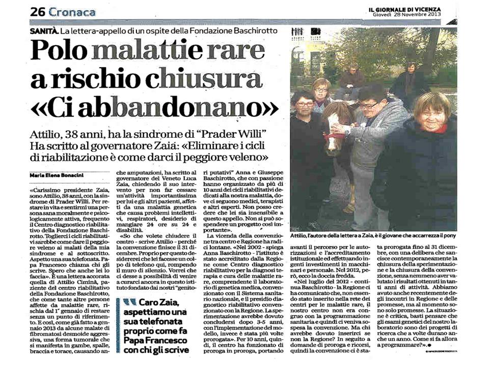 articolo Prader Willi 28-11-2013