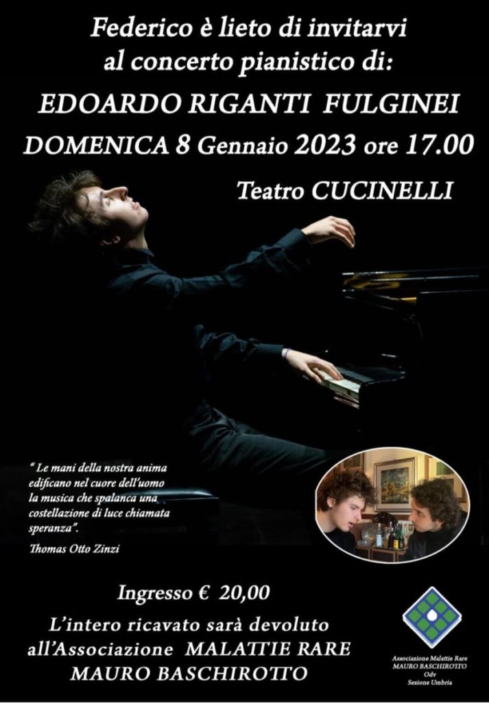 Locandina concerto 8 gennaio 2023